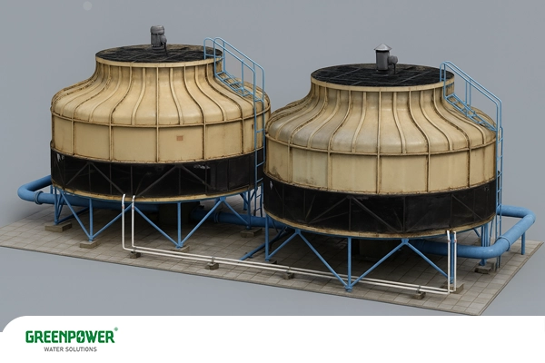 محاسبه ظرفیت برج خنک کننده یعنی تعیین میزان گرمایی که برج می‌تواند در یک بازه زمانی مشخص از آب خارج کرده و دمای آن را به حد مطلوب برساند.