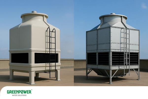 در این مقاله به مقایسه برج خنک کننده فایبرگلاس و گالوانیزه میپردازیم